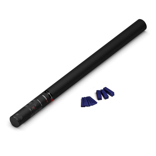 Handheld Confetti Shot 80 cm - Donkerblauw